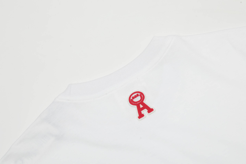 Heren T-shirts Ami Korte Mouw Dames 2023 Zomer NieuwModemerk Koppel Liefde T-shirt Casual Losse Onderkant Top_voghion.com