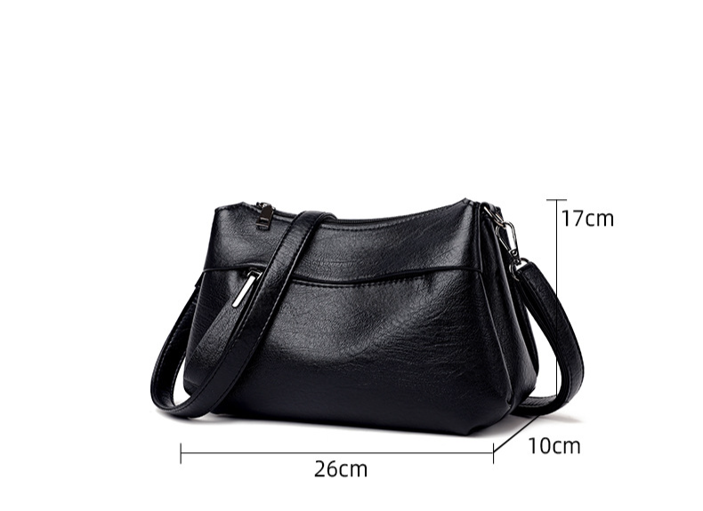 Middelbare leeftijd Vrouwen Tas Mode Enkele Schouder Crossbody Tas Eenvoudige Trend Moeder Tas Sfeer Tas_voghion.com
