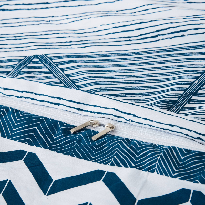 Set da tre pezzi Copripiumino bohémien Set da tre pezzi Biancheria da letto stampata_voghion.com