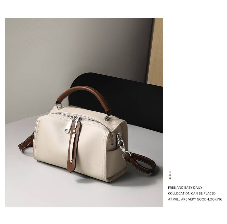 Borsa da donna VINEY 2025, nuovo stile, borsa a tracolla in vera pelle, grande capacità, borsa a tracolla, grande borsa a cuscino_voghion.com