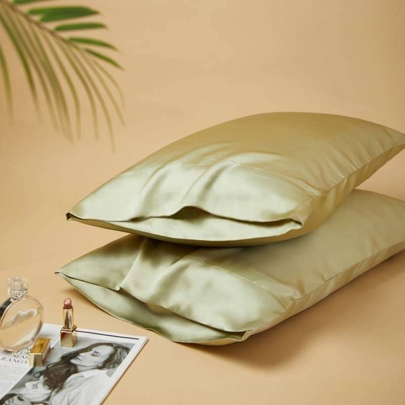 22 Momme 100% Mulberry Silk Pillowcase - Double-Sided Envelope Closure For Hair & Skin Protection (Standard/Queen/King Size)_voghion.com