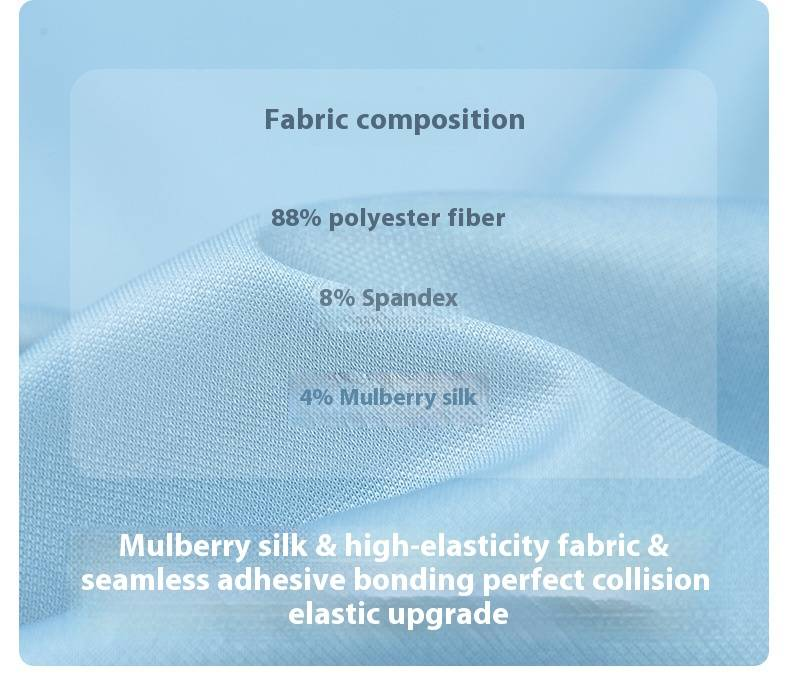 Men's Short Sleeve Silk Shirt With Four-Way Stretch, Seamless Bonding, Wrinkle-Free & Ultra-Soft Lightweight Luxury Fabric For Business & Casual Wear_voghion.com