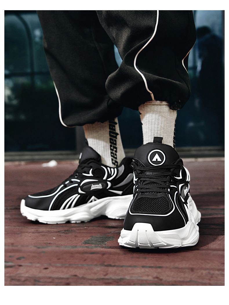 Liquidazione magazzino, grandi sconti, alta qualità, scarpe da uomo e da donna in mesh con suola spessa che aumenta l'altezza, traspiranti, antiscivolo, tinta unita, casual, alla moda, versatili, semplici, per papà_voghion.com