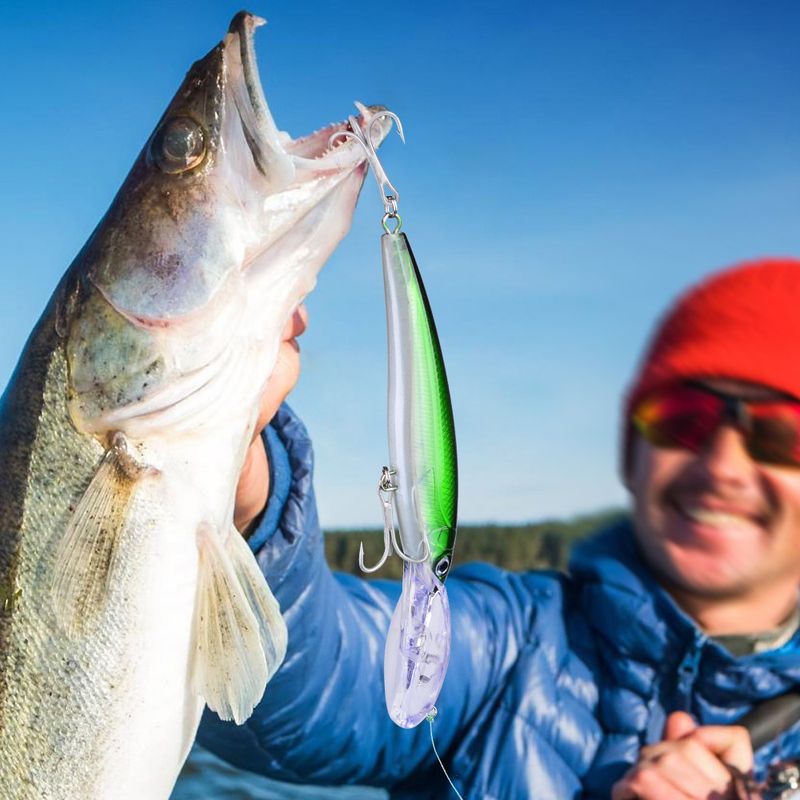 Long Casting Sea Fishing Big Minnow Lua 17cm/19.5cm/22.5cm Mackerel Tuna Bait_voghion.com