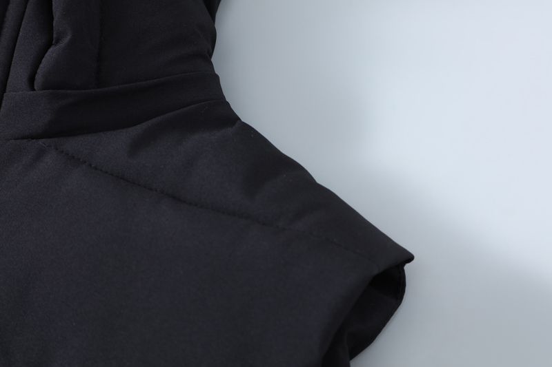 Podzimní a zimní vesta pánská trendy štíhlá teplá vesta bez rukávů univerzální svrchní oblečení pro páry zesílená vesta_voghion.com