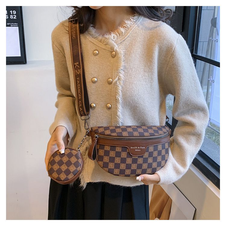 Frühling Neue Damentasche Koreanische Mode Brusttasche Taillentasche Bequeme Trendy Nischen-Schulter-Umhängetasche_voghion.com