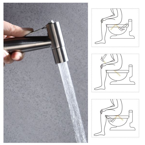 Bidet Sprayer for Toilet, Handheld Cloth Diaper Sprayer_voghion.com