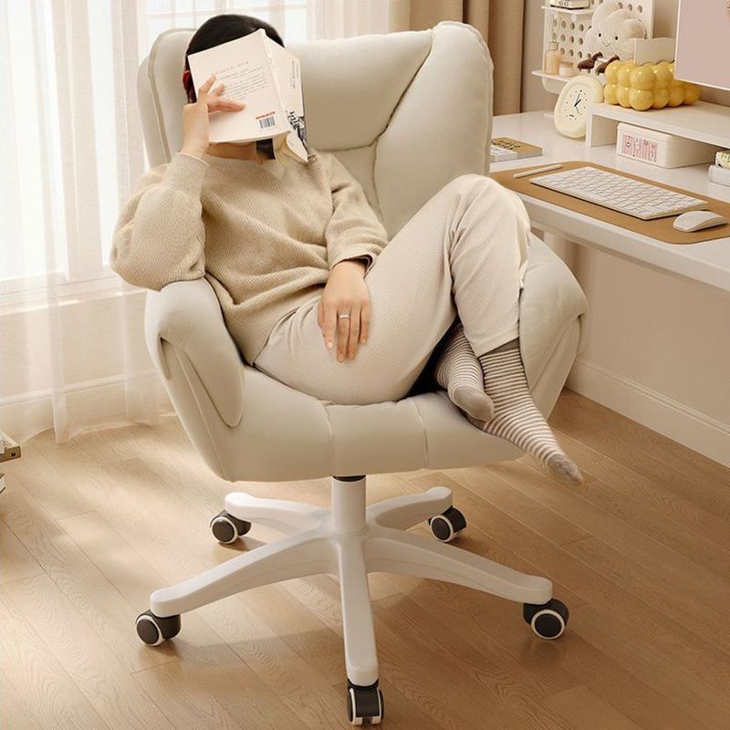 Computer per uso domestico, schienale comodo per la camera da letto delle ragazze, studio, seduta prolungata, sedia da scrivania per dormitorio, trucco, ufficio_voghion.com