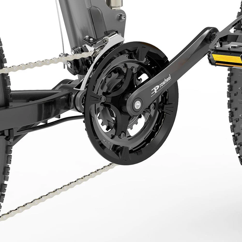 Bezior X-PLUS Elcykel 26" Fat Tire Electric Mountain Folding Bike 1500W 48V 17,5Ah_voghion.com