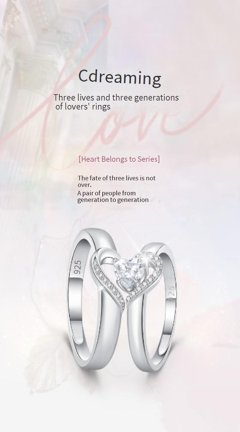 Cdreaming Women's Casual And Fashionable Daily Commuting Ring JR1230909_voghion.com