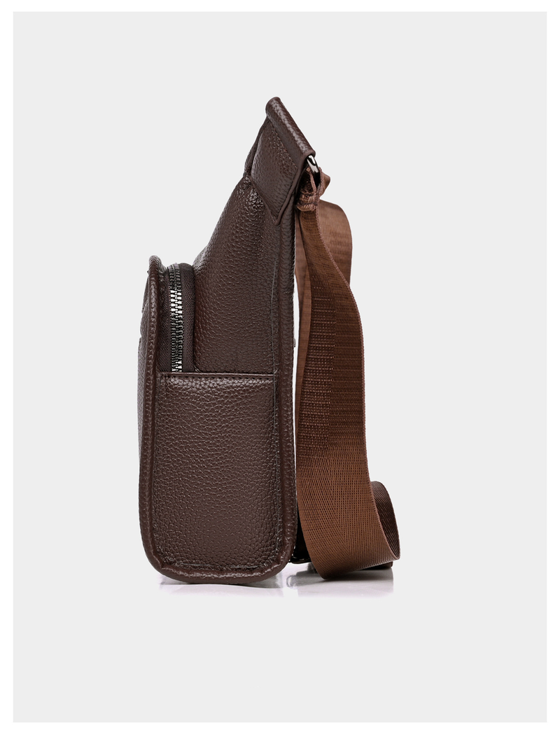 Borsa a tracolla semplice, design di alta qualità, borsa a tracolla da uomo casual da lavoro, grande capacità_voghion.com