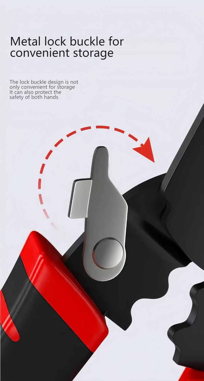 Professional Multi-Function Wire Stripper Cutter - Ergonomic Cable Stripping Tool With Crimping Function For Electricians_voghion.com