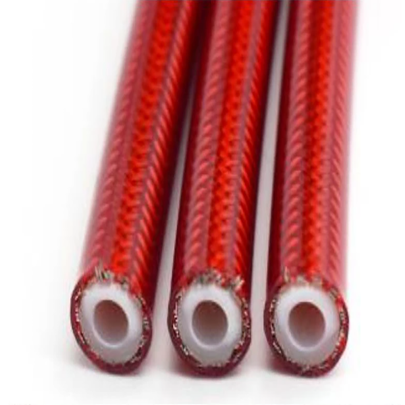 AN3 1M Stainless Steel Braided Motorcycle Hydraulic Brake Hose Nylon Clutch Oil E Dirt Bike Modification Pipe_voghion.com