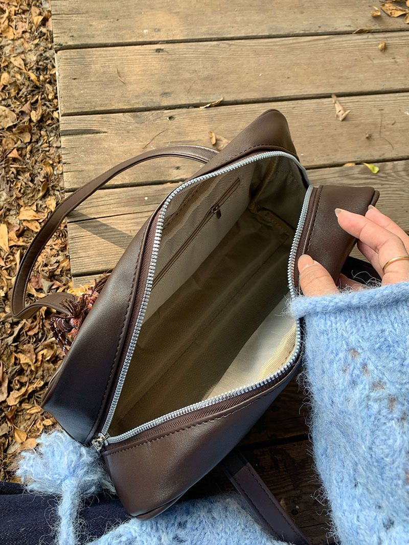 Borsa a tracolla in stile coreano per donna, autunno 2025, nuova borsa da ascella, borsa tote versatile e di grande capacità_voghion.com