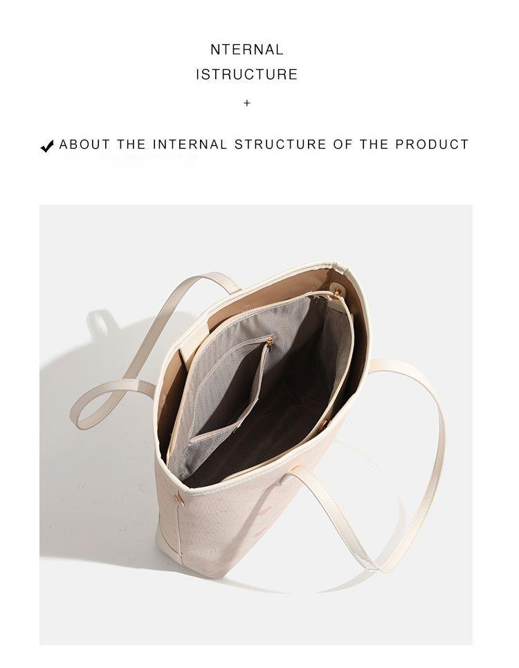 CHARHP&KEJNT Borsa a tracolla grande capacità da donna per studenti, classe Simplicity, per pendolari_voghion.com