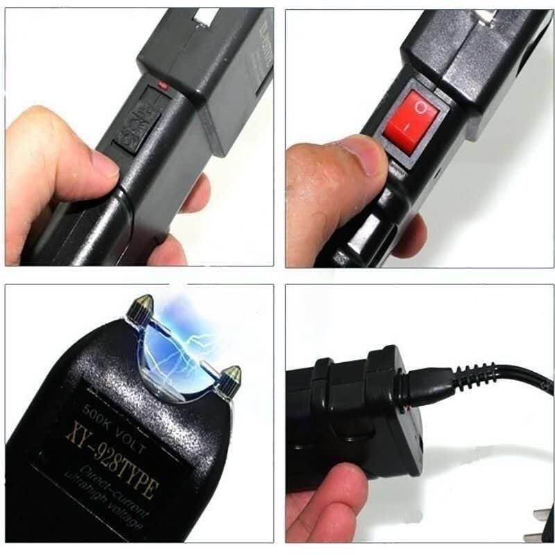 Pistola eléctrica de alta potencia para defensa personal y fácil de transportar para todas las personas al aire libre y de viaje._voghion.com