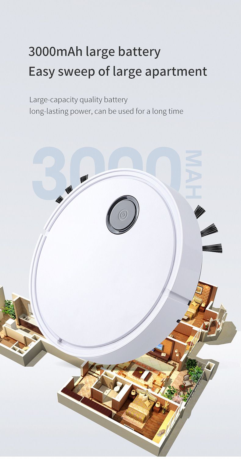 automatische intelligente veegrobot lazy touch schoonmaak oplaadbare stofzuiger cadeau_voghion.com