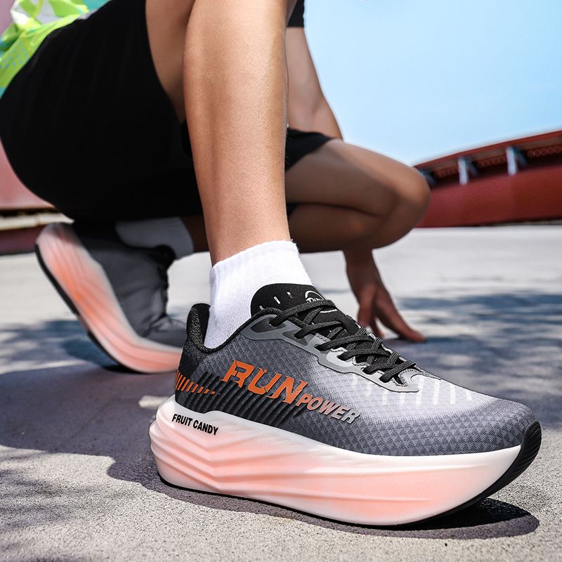 High-quality Running Shoes Unisex Cushioning Outdoor Cross Training Jogging Breathable Comfy Sneakers Men Walking Training Shoes_voghion.com