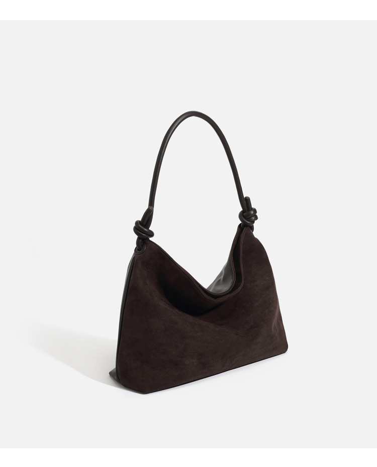 Retro-Unterarmtasche im neuen Winter-Nischendesign, modische Maillard-Umhängetasche mit einer Schulter_voghion.com