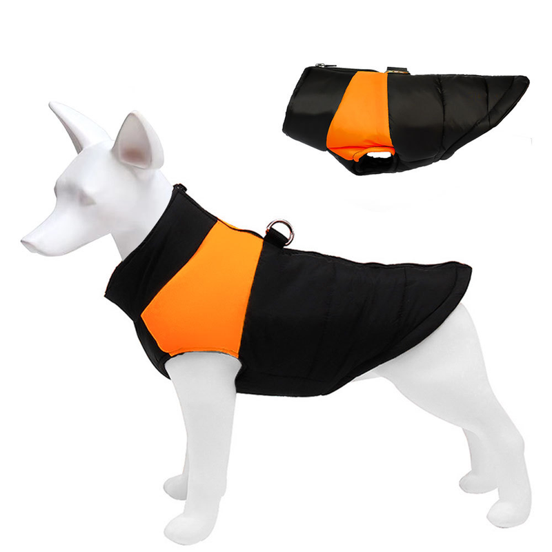 Autumn and winter thick warm cotton vest pet cat dog teddy medium and large dog clothes clothing supplies_voghion.com