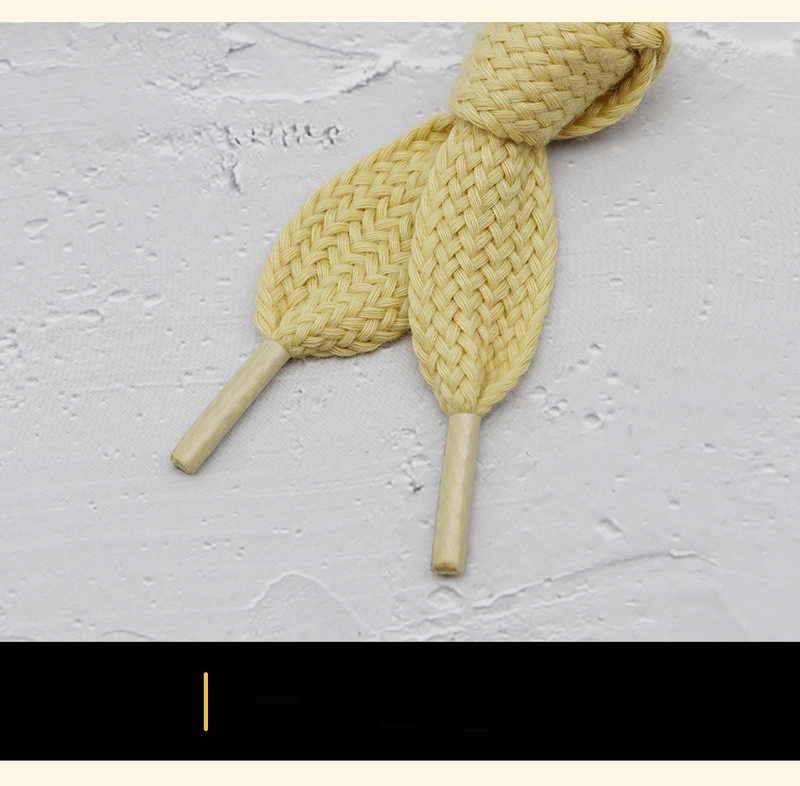 Accessori per scarpe lacci per scarpe dorati nuovi lacci per scarpe in cotone poliestere piatti da 2 cm a strato singolo allargati versatili scarpe sportive classiche casual scarpe da tavola_voghion.com