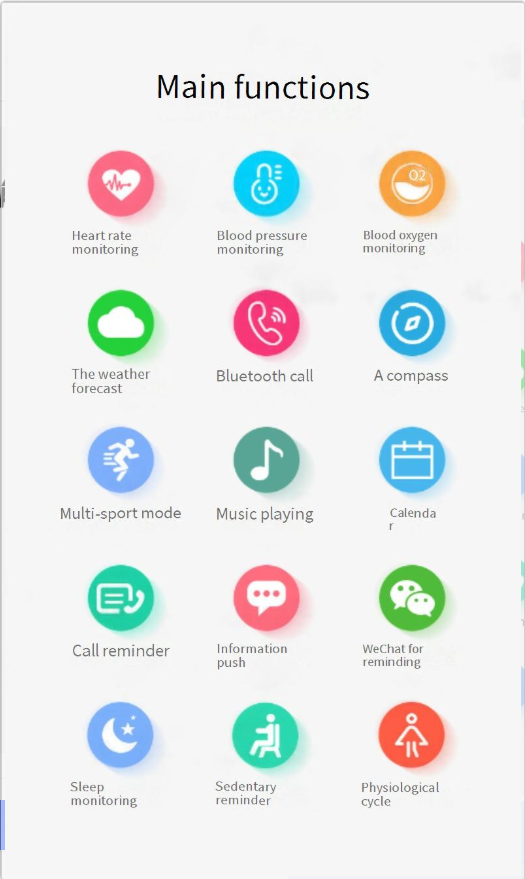 Έξυπνα ρολόγια Bluetooth Κλήση LED Φακός Έξυπνο ρολόι Πυξίδα Μουσική Αναπαραγωγή Ρολόι καρδιακών παλμών_voghion.com