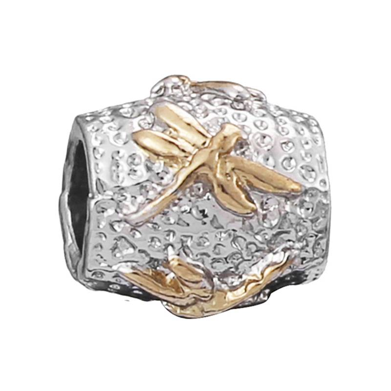 Two Color Alloy Silver Plated Beaded Bracelet Accessories DIY Jewelry Findings & Components_voghion.com