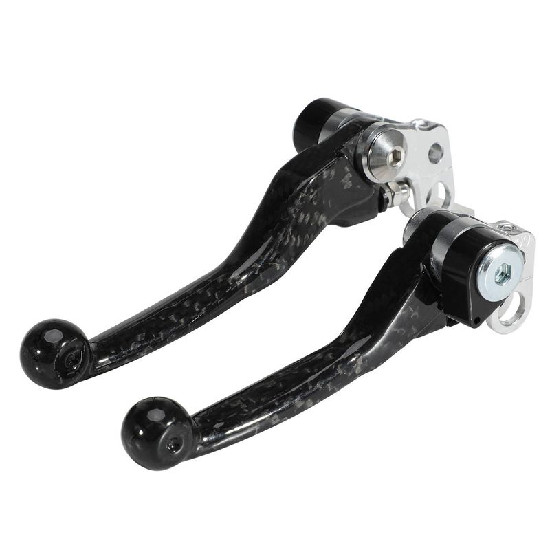 Carbon Fiber Motorcycle Brake & Clutch Levers - Lightweight & Durable Upgrade For Enhanced Control (Compatible With Multiple Models)_voghion.com