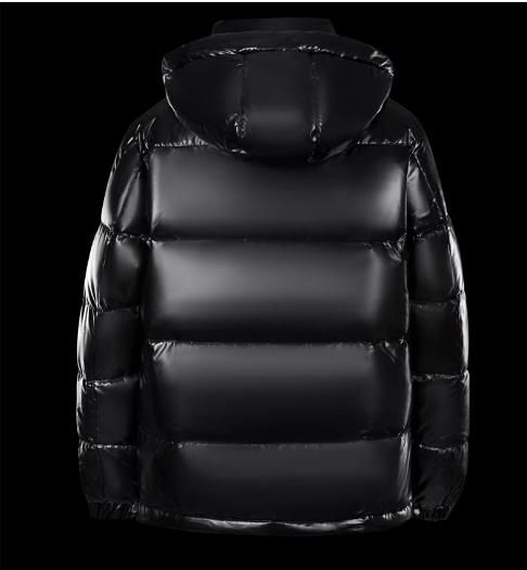 2026 High Quality Wintercoat Men 90% White Duck Down Pure Color Windproof Waterproof Thicken Warm Zipper Hooded Down Jacket_voghion.com