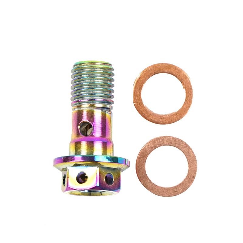 Lot de 2 tubes M10 x 1,25 mm pour embrayage hydraulique, frein, tuyau de carburant, refroidisseur, buse d'huile, étrier, vis_voghion.com