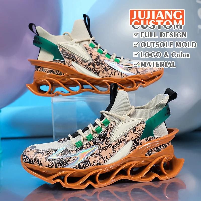 Männliche Casual Tennis Sneakers Trainer Race Atmungsaktive Sportmode Loafers Laufschuhe für Männer Training Runner_voghion.com