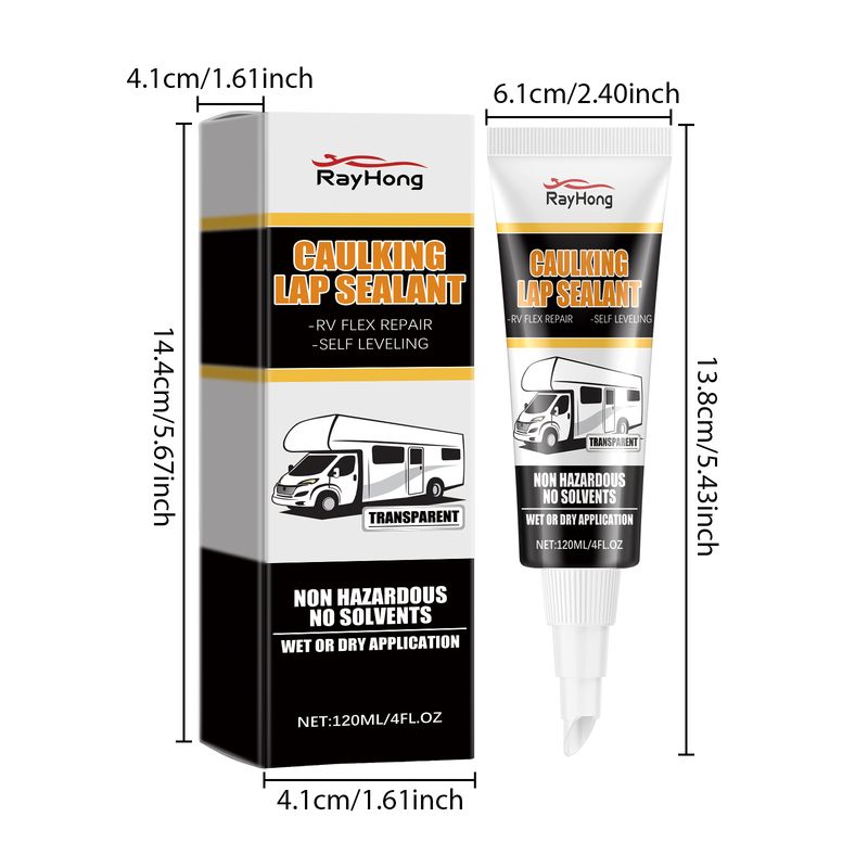 Rayhong Repair Sealant, Repair Bond Wear-Resistant Simple And Easy To Use Automotive Tire Gap Repair Agent_voghion.com