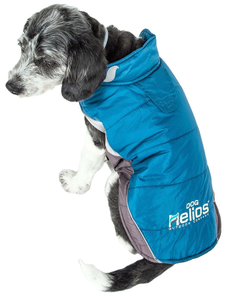 Helios Hurricane-Waded Plush 3M Reflective Dog Coat w/ Blackshark technology_voghion.com
