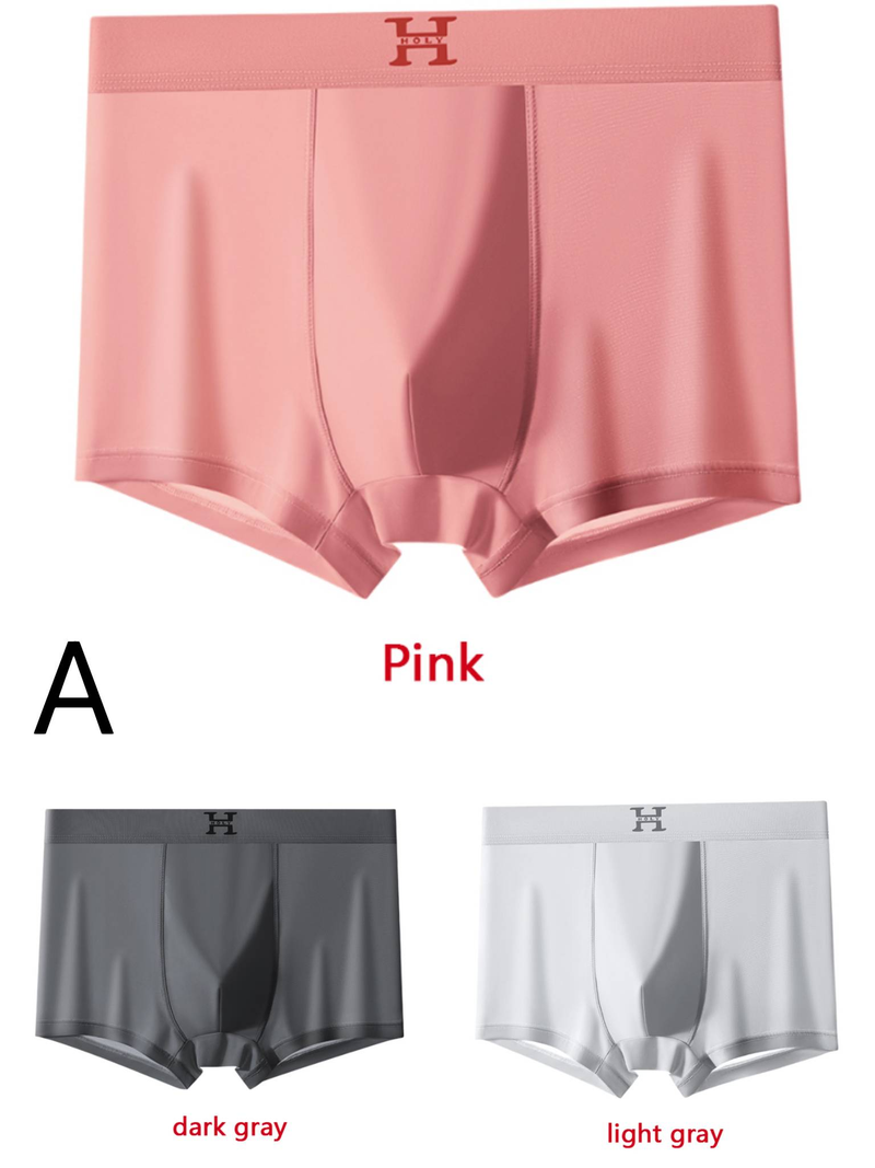 4 pezzi/boxer da uomo di alta qualità estivi L-5XL_voghion.com