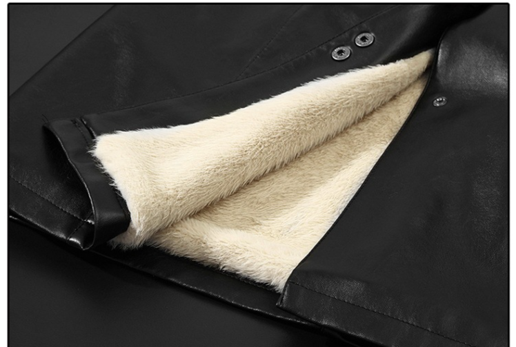 Abbigliamento da donna Hengming giacca in pelle da donna invernale nuovo stile più risvolto in velluto giacca in pelliccia di media lunghezza fabbrica all'ingrosso femminile_voghion.com