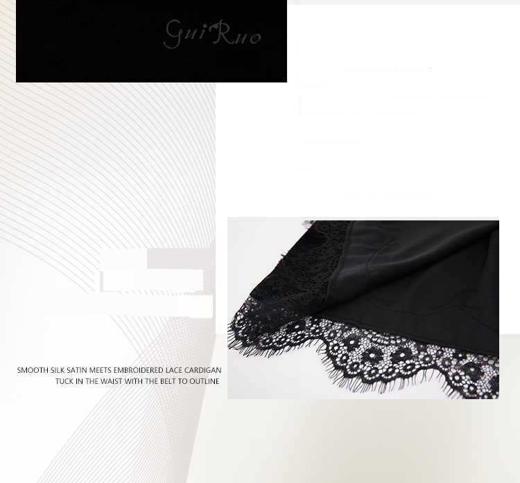 Ondergoed & Nachtkleding fluwelen lange split verleiding sling nachtjapon splicing kant sling nachtjapon bovenkleed thuis_voghion.com