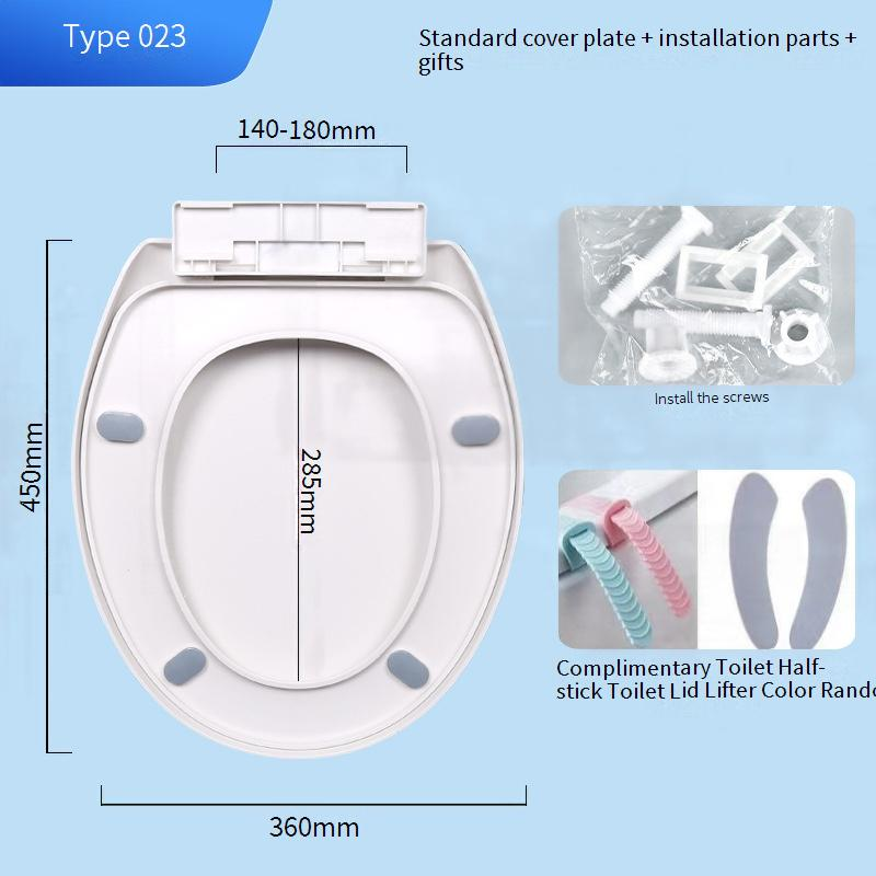 Copriwater universale per uso domestico, spesso, rallentatore, accessori vecchio stile_voghion.com
