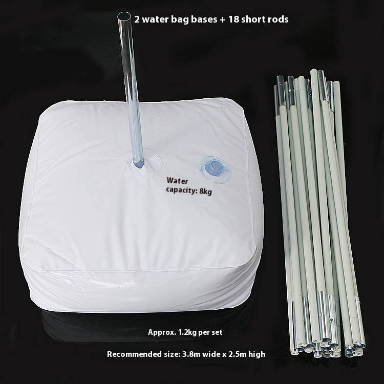 Kit arco nuziale regolabile con base riempita d'acqua - Decorazione per feste pieghevole e smontabile per matrimoni, grandi inaugurazioni e celebrazioni_voghion.com