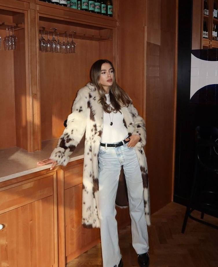 Cappotto di pelliccia sintetica di lusso per donna, cappotto invernale lungo con collo in pelliccia sintetica, capospalla elegante e alla moda per autunno e inverno, cappotto alla moda streetwear_voghion.com