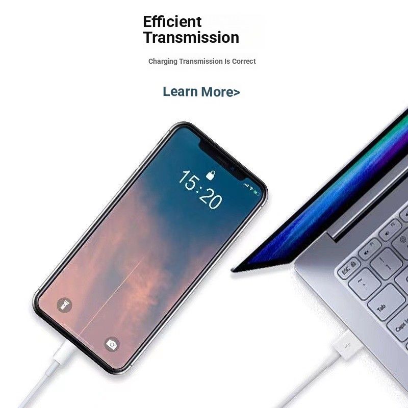 20-W-PD-Schnellladekabel, USB-C-auf-Lightning- und USB-A-auf-Lightning-Kabel für iPhone, Schnelllade- und Datensynchronisationskabel (1 m/1,5 m/2 m Optionen)_voghion.com