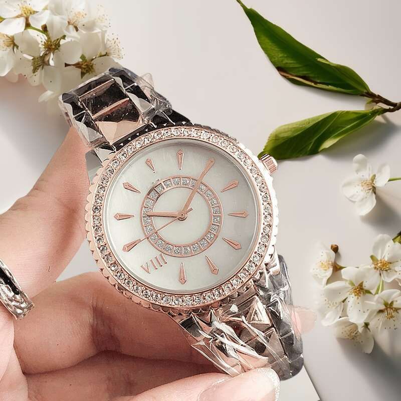 Quartz Non-Mechanical Men's Mother-of-Pearl Dial Women's Watch_voghion.com