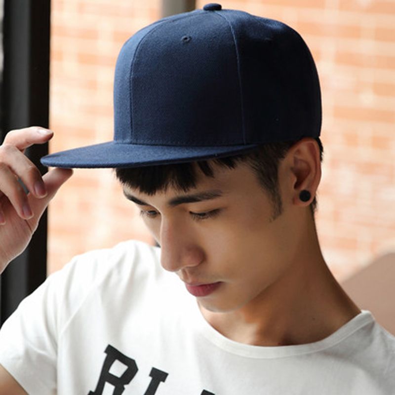 Divat egyszínű Férfi Női Baseball Hip Hop Sapkák Snapback Karimával Shade Csont Gorras Sportsapka Napfénykalap_voghion.com