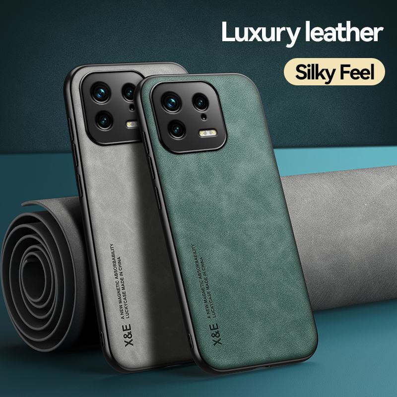 Telefondeksel for Xiaomi Mi 13 Pro Magnetisk silikon Luxury Matt Støtsikkert bakdeksel på for Xiaomi Mi 13 Pro_voghion.com