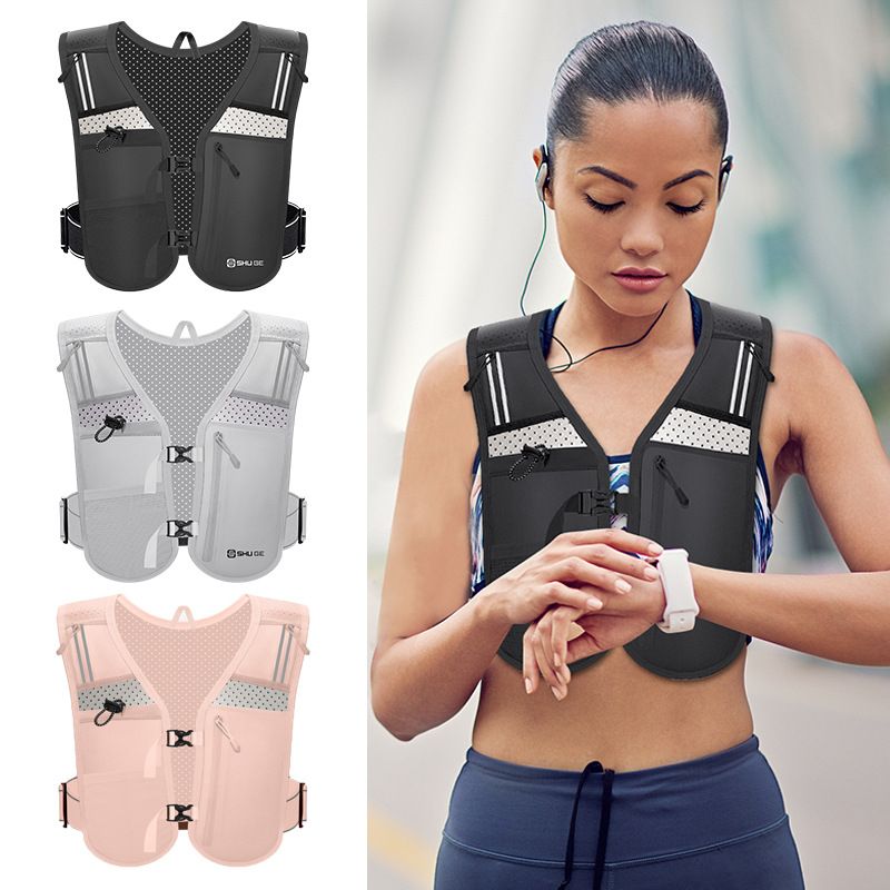 Kamizelka sportowa Marathon Mesh, oddychająca, wielofunkcyjna, torba turystyczna do biegania w terenie_voghion.com