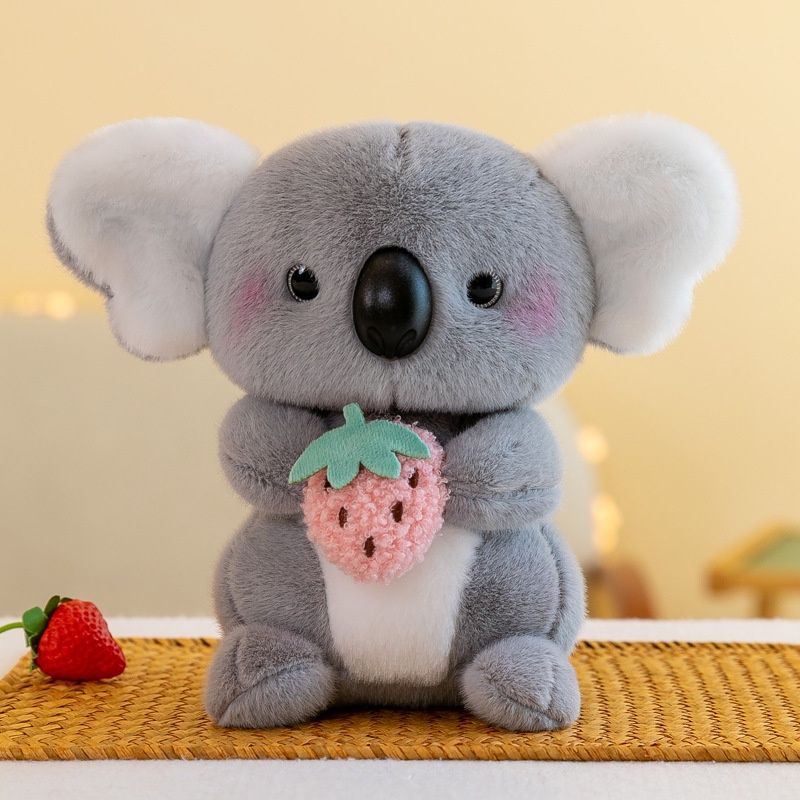 And Soft 8inch Cute Plush Toy Elephant Koala Doll Claw Machine For_voghion.com