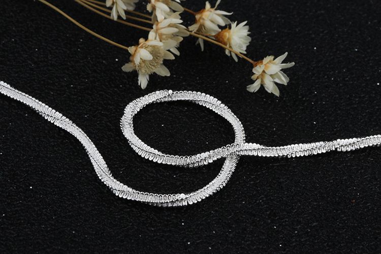 Cavigliera estiva in argento in stile coreano, alla moda, elegante, accessorio da spiaggia per donna._voghion.com