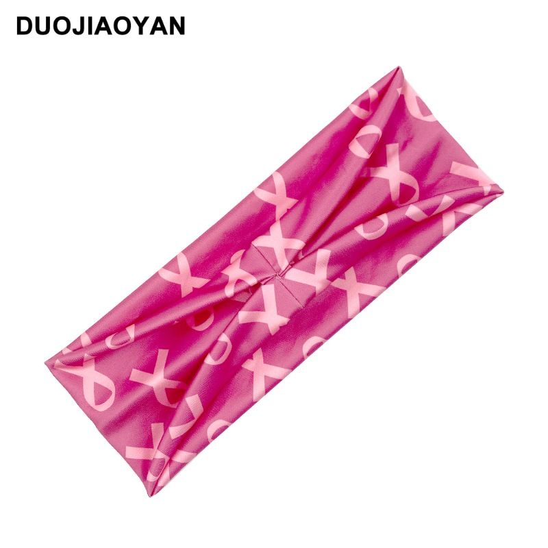 Semplice e alla moda fascia per capelli rosa nastro elastico seta del latte fascia alla moda per le donne foulard e accessori per capelli_voghion.com