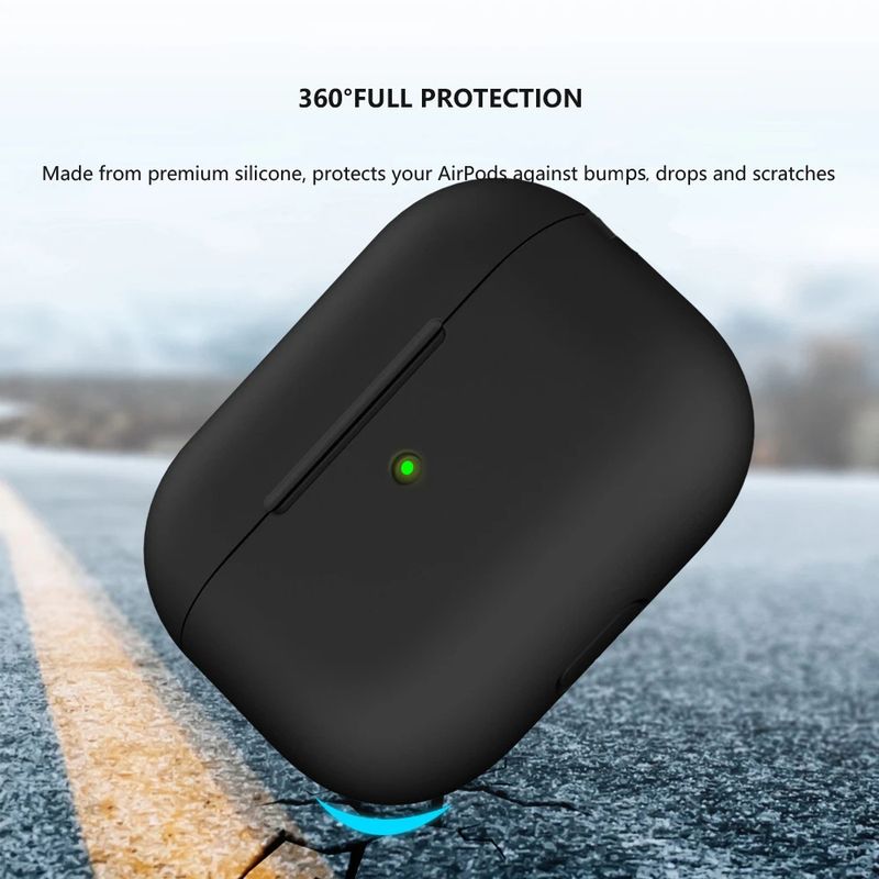 1/2, 3 Ultra-Thin Silicone Earphone Cases Protective Headphones Case For IPhone Pro 2 Airpods Covers_voghion.com