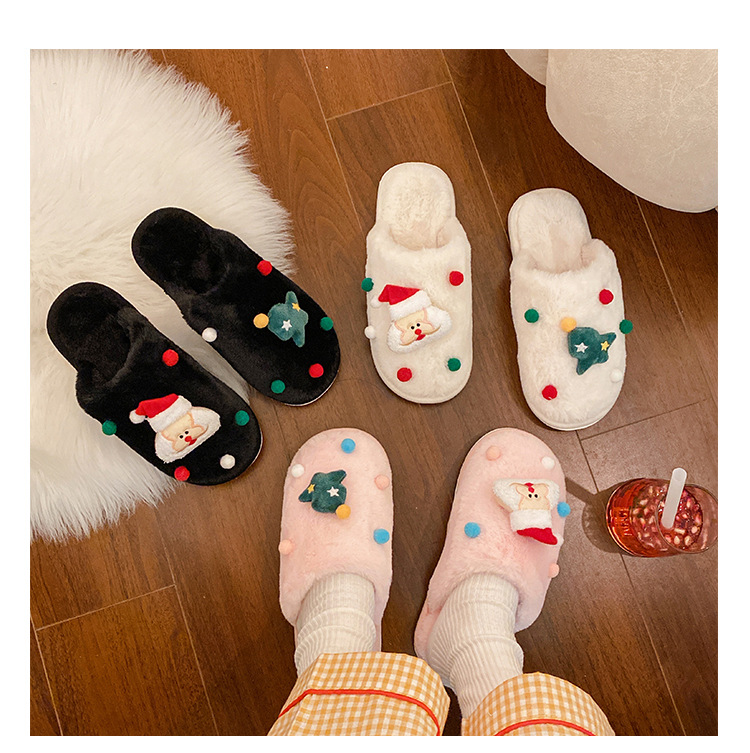 Pantofole invernali lavabili in lavatrice leggere antiscivolo imbottite in velluto a punta aperta regolabili per la camera da letto, scarpe da interno_voghion.com