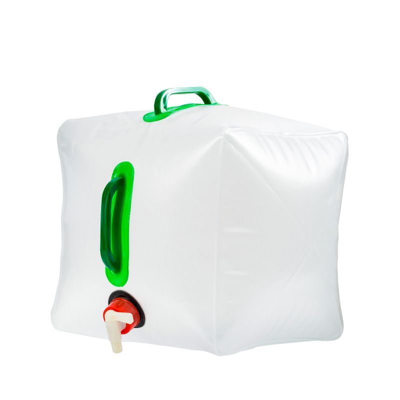 Outdoor 20L Folding Bag, Large Capacity, Portable Container, Kettle, Platic Water Bucket, Camping Equipment And_voghion.com